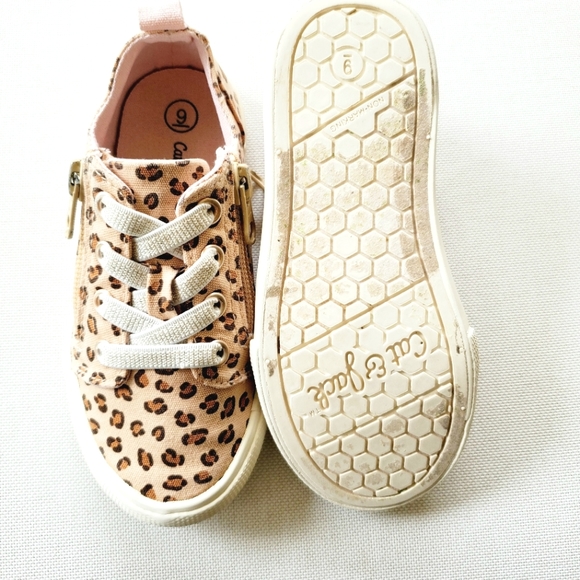 Cat & Jack Shoes Cheetah Sneakers Poshmark